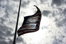[American Flag Silhouette]