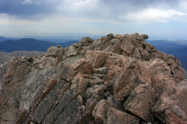 [Mt. Evans Summit, 14,265 feet.]