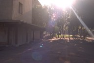 [The Courtyard Behind the Building, Alongside the Science Building]
