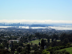 [West Oakland and the Bay Bridge]