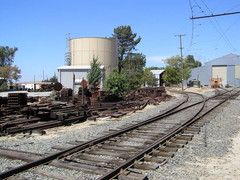 [Water Tower(?), Tracks and Rails]