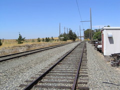 [Mainline, left, and Museum Spur, Right]