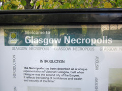 [The Glasgow Necropolis]