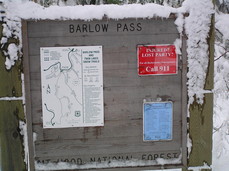 [Barlow Pass Trailhead]