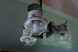 [Propane Lamps in Building]