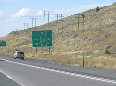 [Exit 306: Baker City, OR and Wallowa-Whitman Forest]