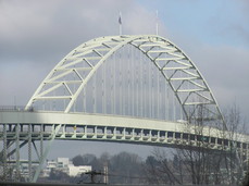 [Fremont Bridge (405) Seen from 405N]