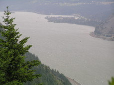 [Down the Columbia River]