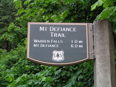 [Sign Indicating Mt. Defiance]