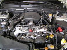 [Engine Compartment: A Flat-Four!]