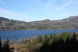 [Columbia River from Angel's Rest Trailhead]