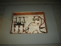 [Knob and Tube Wiring on Back Porch; Review Electrical Contents]