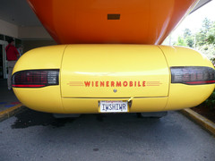 [Back of Weinermobile]