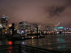 [Downtown Portland, from the Marina]