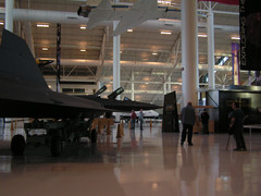 [They have a SR-71 Blackbird--the fastest manned air breathing aircraft ever built (that we know of).]