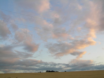 [Clouds Over a Field]