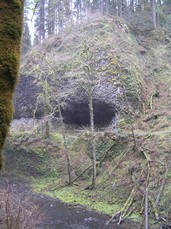 [Cave Near Lower South Falls]