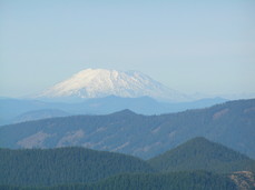 [Mt. St. Helens. Note the missing dome.]