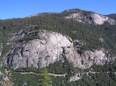 [Granite Formations, Round the Inspiration Point Bend on CA-41]