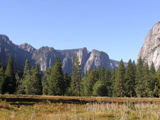 [Westward at Sentinel Rock, Just Outside Yosemite Lodge]